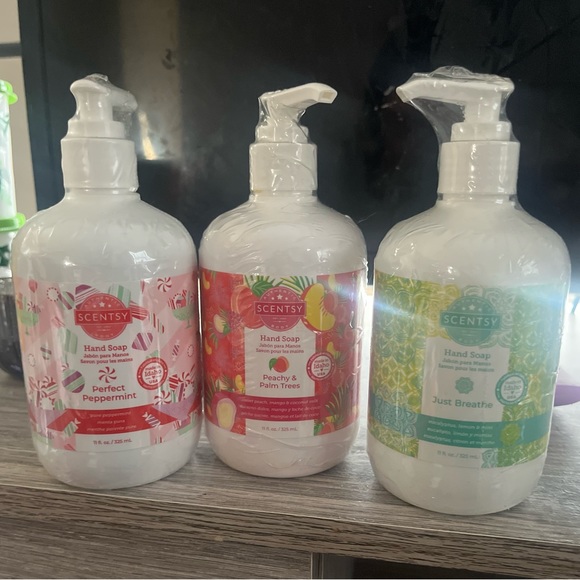 Scentsy Other 3 Bottles Of Scentsy Hand Soap Brand New Never Opened